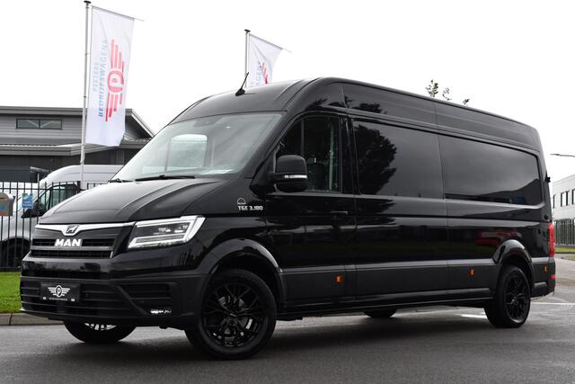MAN TGE 35 2.0 L4H3 Black Edition Camera, Cruise, Carplay, LED, 177PK, Multimedia, Clima, Stoelverarming, Automaat, Uniek!