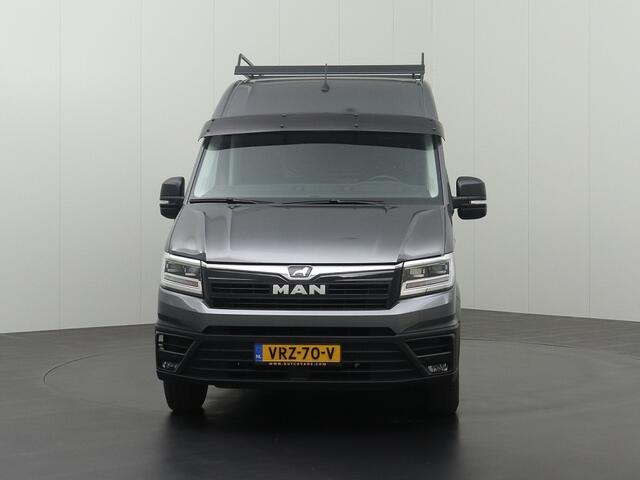 MAN TGE 2.0TDI 177PK DSG Automaat L4H3 | Led | Imperiaal | Trekhaak | Navigatie | Camera | Airco | 3-Persoons | Cruise