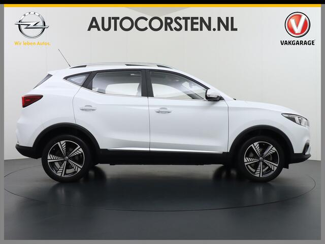 MG ZS MG EV Luxury 45kWh Leer+elektr. Pano-dak Adaptive-Cr. Camera Navi Airco Apple Carplay Android Auto Stoelverwarming Lmv 17" DAB+ MG Pilot Lane Assist Bluetooth Led 1e Eigenaar Origineel Nederlandse Auto