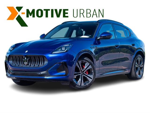 Maserati Grecale AWD Folgore 105kWh | Volleder | Sonus Faber Surround | 360cam | HUD | Panoramadak | Adap Cruise | Elek klep | 4-zone ECC | Carbon | Achterbankverwarming | Elek Garagedeur opener