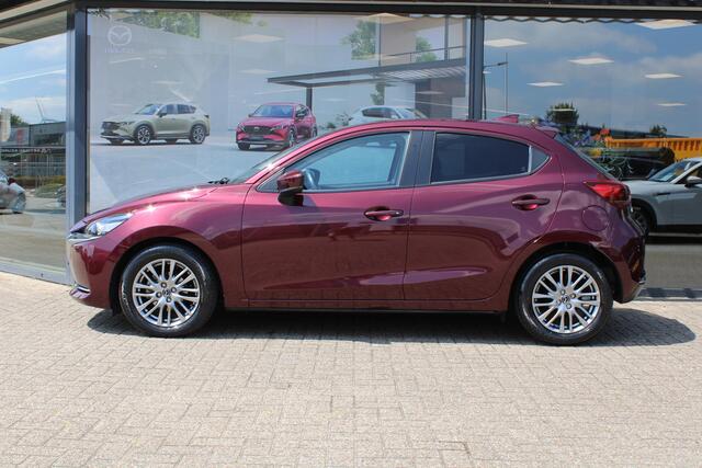 Mazda 2 1.5 Skyactiv-G Luxury , Navi, Apple Carplay, Clima, Cruise, PDC, LMV 16 Inch, Stuur/Stoelverwarming, LKA