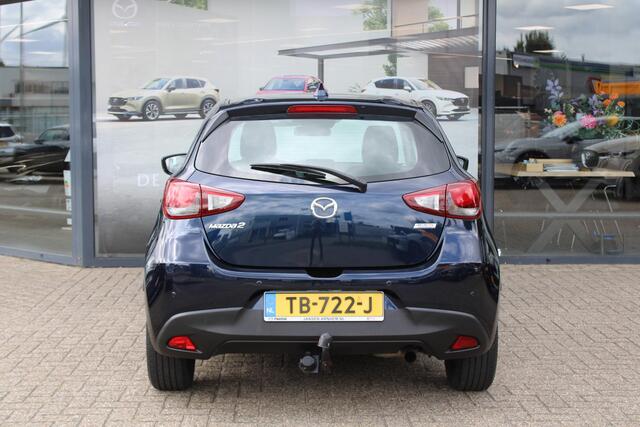 Mazda 2 1.5 Skyactiv-G Dynamic+ Trekhaak, Cruise, Navi, PDC, Airco, Bluetooth, LMV 16 Inch