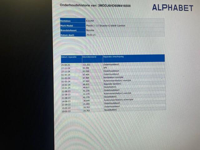 Mazda 2 1.5 Skyactiv-G Comfort - Navi, Camera, Cruise