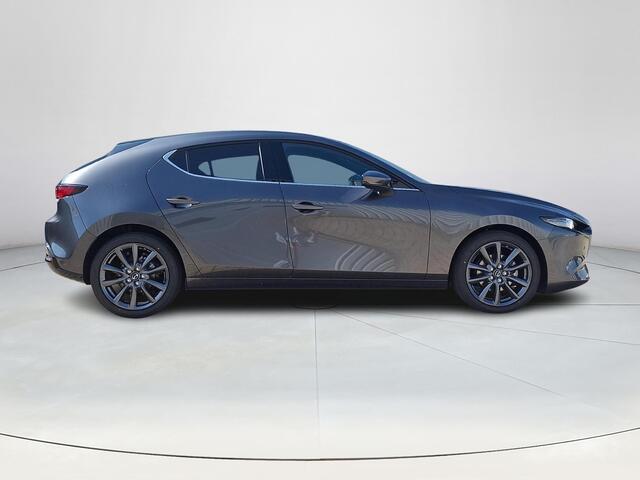 Mazda 3 2.5 e-SkyActiv-G M Hybrid 140 Exclusive-line | 360 Camera | Bose | Dodehoeksensoren | Draadloze Applecarplay en Android Auto | Full LED | Adaptief grootlicht | Adaptieve Cruise Control | Automaat | Stoel en stuurverwarming