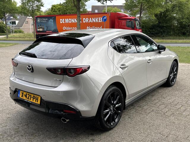 Mazda 3 2.0 e-SkyActiv-G M Hybrid 150 Homura NL-Auto, 1e Eig, Dealer Ondh., Navigatie, Apple Carplay /Android Auto, A.Rij-camera, Parkeerhulp v., Add. Cruise Controle, Head-Up, Stoelverw.