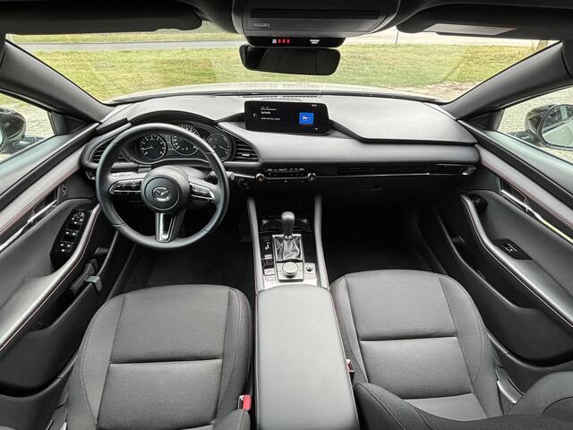 Mazda 3 2.0 e-SkyActiv-G M Hybrid 150 Homura NL-Auto, 1e Eig, Dealer Ondh., Navigatie, Apple Carplay /Android Auto, A.Rij-camera, Parkeerhulp v., Add. Cruise Controle, Head-Up, Stoelverw.