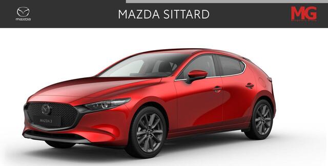 Mazda 3 2.5 e-SkyActiv-G M Hybrid 140 Exclusive-line | Bose | 360 Camera | Stuur-/Stoel verwarming | HUD