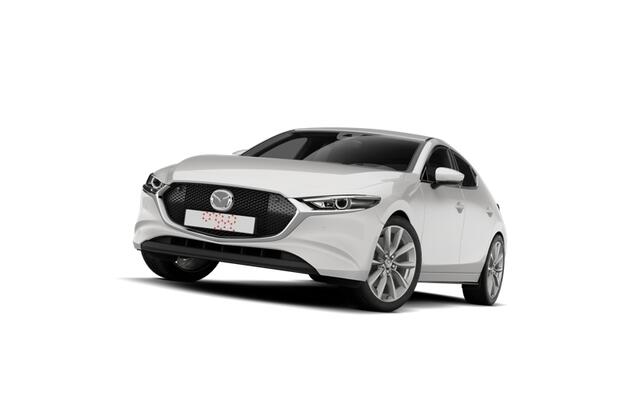 Mazda 3 Homura | 7-inch digitale meterset | Achteruitrijcamera | Active Driving Display (ADD), projectie in de voorruit: kleuren head-up display met belangrijkste rij-informatie