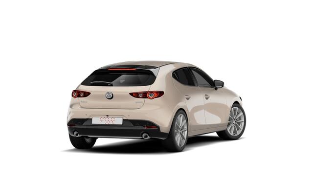 Mazda 3 Nagisa | 7-inch digitale meterset | Achteruitrijcamera | Active Driving Display (ADD), projectie in de voorruit: kleuren head-up display met belangrijkste rij-informatie