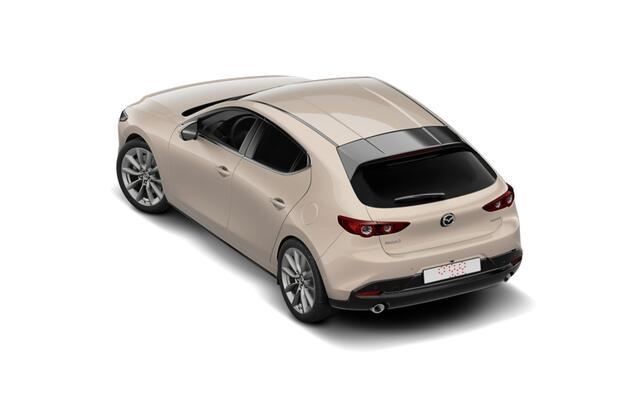 Mazda 3 Nagisa | 7-inch digitale meterset | Achteruitrijcamera | Active Driving Display (ADD), projectie in de voorruit: kleuren head-up display met belangrijkste rij-informatie