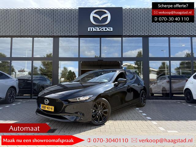 Mazda 3 2.0 e-SkyActiv-X M Hybrid 186 Homura BTW auto / Garantie t/m 02-2030 / Huidige nieuwprijs ¤41.610,-