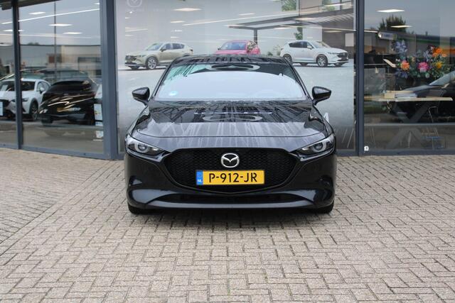 Mazda 3 2.0 e-SkyActiv-G M Hybrid 150 Sportive , Automaat, Leder, Camera, All Season, LMV 18 Inch, Stuur/Stoel Verwarming, Apple Carplay, Android Auto, Clima, Bose, Adap.Cruise, PDC, HUD, Bluetooth