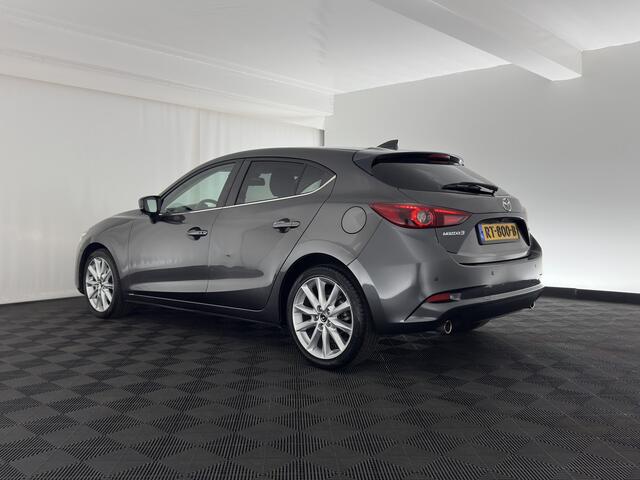 Mazda 3 2.0 SkyActiv-G 120 GT-M (INCL-BTW) *LUXURY-LEATHER | FULL-LED | ADAPTIVE-CRUISE | BLIND-SPOT | BOSE-SOUND | CAMERA | KEYLESS | DAB+ | HEATED-SPORTSEATS | NAVI-FULLMAP | HEAD-UP | PRIVACY-GLASS | LANE-ASSIST | 18''A