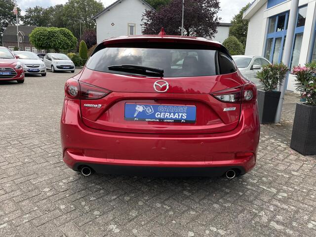 Mazda 3 2.0 SkyActiv-G 120 GT-M | Navigatie, Keyless, Head-Up Display, Parkeersensoren + Camera, Cruise & Climate Control, Stoel en Stuurverwarming, zeer luxe!