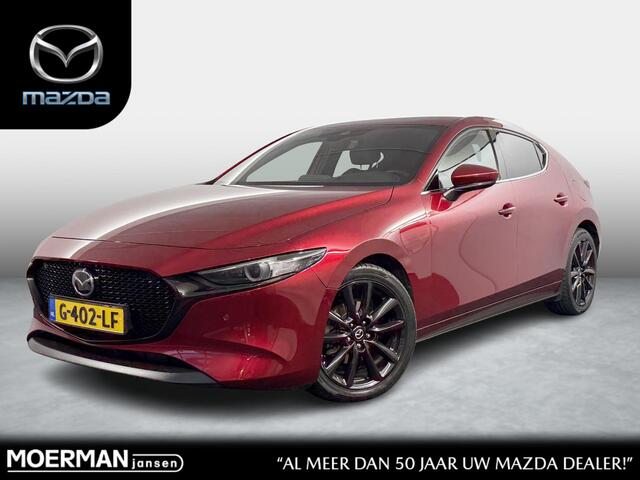 Mazda 3 2.0 e-SkyActiv-X M Hybrid 180 Luxury / Bose / NL auto / Leder / NAP / Navigatie