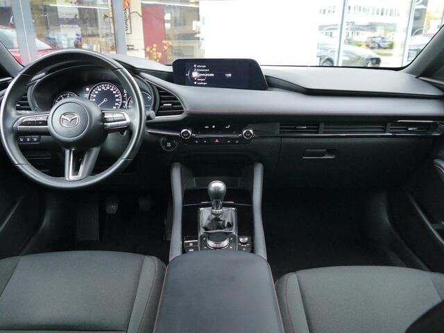 Mazda 3 2.0 e-SkyActiv-G M Hybrid 150 Sportive | Lage KM stand | Camera | Stoelverwarming | RIJKLAARPRIJS!