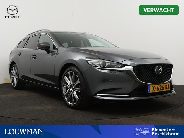 Mazda 6 Sportbreak 2.0 SkyActiv-G 165 Exclusive-Line automaat | Leder | 360 camera |