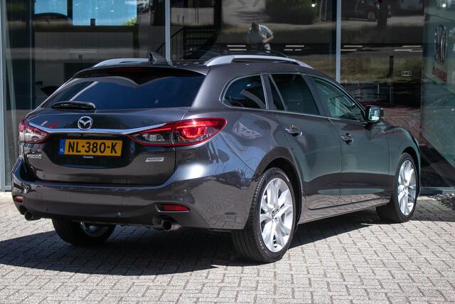 Mazda 6 Sportbreak 2.0 SkyActiv-G 165 Skylease GT Limited All-in rijklaarprijs | Navi | Leder