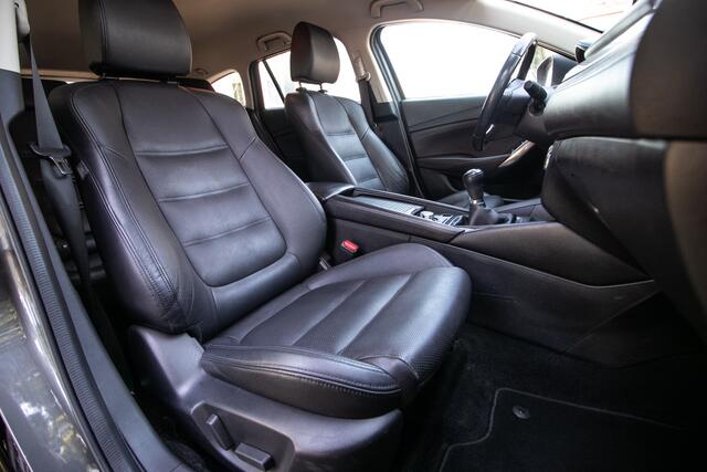 Mazda 6 Sportbreak 2.0 SkyActiv-G 165 Skylease GT Limited All-in rijklaarprijs | Navi | Leder