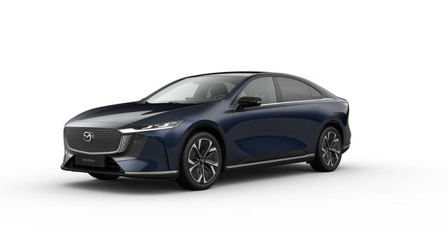 Mazda 6 6e Takumi 68.8 kWh / Deep Crystal Blue / Zwart kunstleder