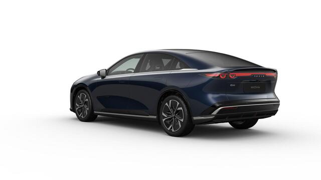 Mazda 6 6e Takumi 68.8 kWh / Deep Crystal Blue / Zwart kunstleder