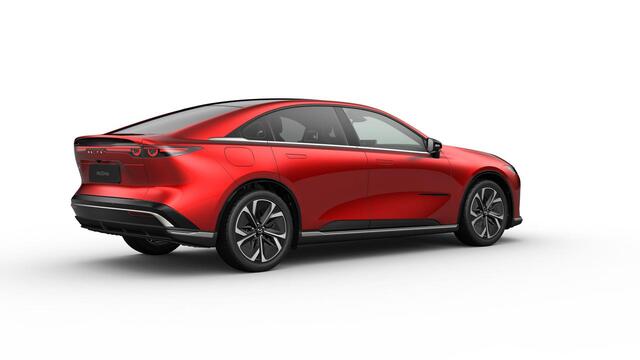 Mazda 6 6e Takumi Long Range 80 kWh / Soul Red Crystal / Zwart kunstleder