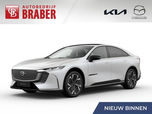 Mazda 6 6e Takumi Long Range 80 kWh | Dit jaar rijden, 17% bijtelling | ¤ 2.000 introductievoordeel bij aanschaf | Zwart leder |