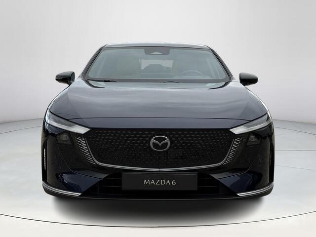 Mazda 6 6e Takumi Plus Long Range 80 kWh | Stoelverwarming/verkoeling | Stuurverwarming | Panoramadak | Adaptive cruise-control | Bi-color interieur | 360-Camera | SONY-audiosysteem