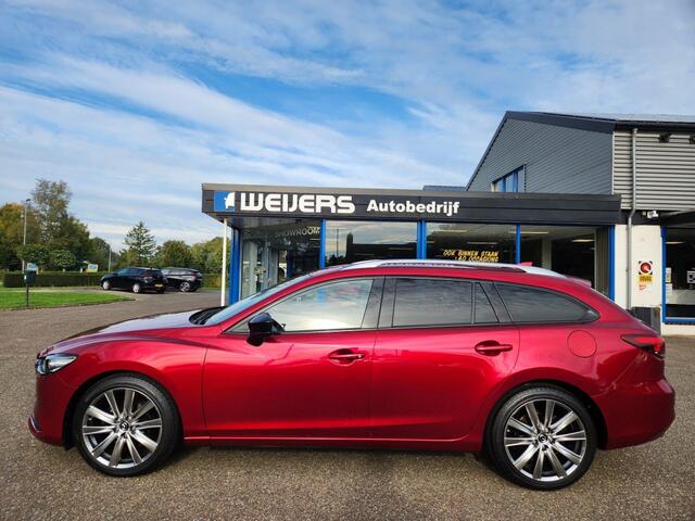 Mazda 6 2.5 SkyActiv 194pk Automaat, 19 inch, 360 camera, Android/Apple