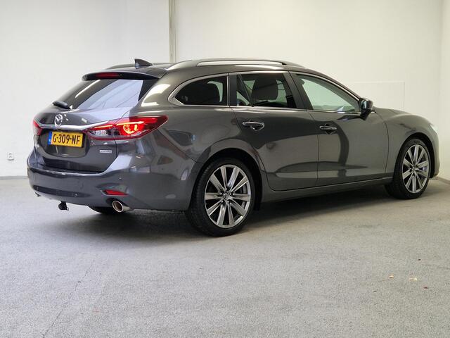 Mazda 6 Sportbreak 2.0 SkyActiv-G 165 Luxury | TREKHAAK | CARPLAY | LEDER | HEAD-UP | STOELKOELING |