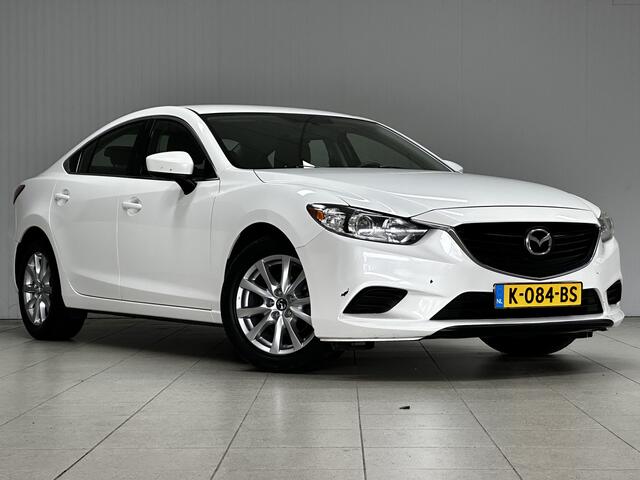 Mazda 6 2.5 SkyActiv-G 192 GT-M /1500KG Trekgewicht! /AUTOMAAT! /Camera /17"LMV /KEYLESS GO! /Airco /Cruise /Elek. pakket /Bluetooth /Multi. LEDER Stuur /Isofix /Armsteun.