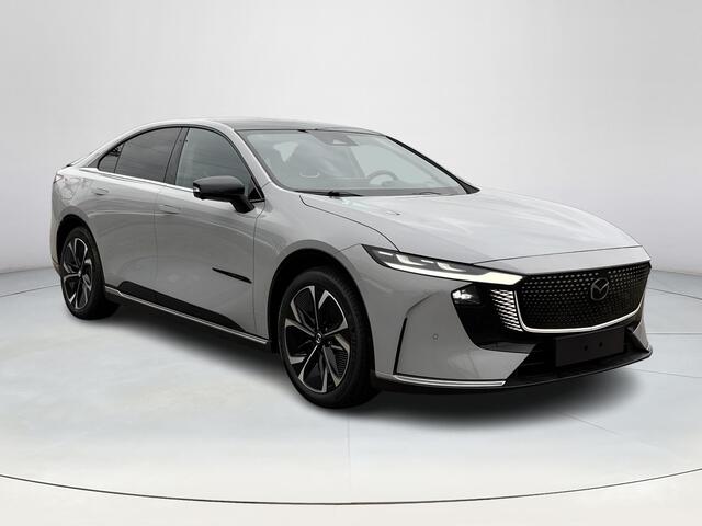 Mazda 6 6e Takumi Long Range 80 kWh | Zwart leder | 360 Camera | Geheugenstoelen | Panorama Dak | Headupdisplay | Adaptieve Cruise control | Sony premium audio | Dodehoeksensoren | Trekhaak |