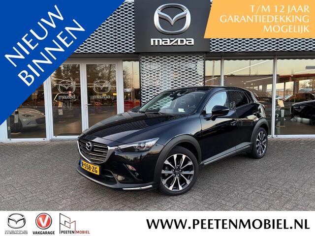 Mazda CX-3 2.0 SkyActiv-G 120 GT-M-Line AUTOMAAT | HALF LEDER | 18"LM-VELGEN |
