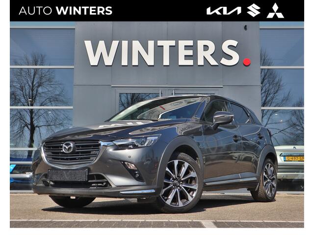 Mazda CX-3 2.0 SkyActiv-G 120 GT-M Automaat CarPlay+Navi+PDC+18"LMV+Stoelverw.+Cruise