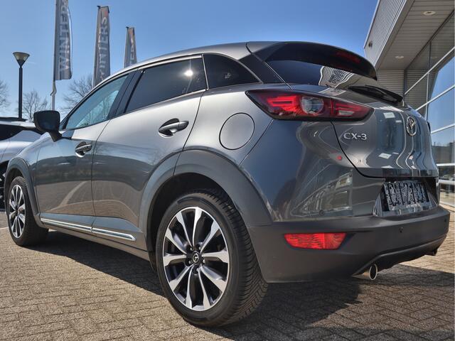 Mazda CX-3 2.0 SkyActiv-G 120 GT-M Automaat CarPlay+Navi+PDC+18"LMV+Stoelverw.+Cruise