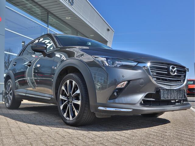 Mazda CX-3 2.0 SkyActiv-G 120 GT-M Automaat CarPlay+Navi+PDC+18"LMV+Stoelverw.+Cruise