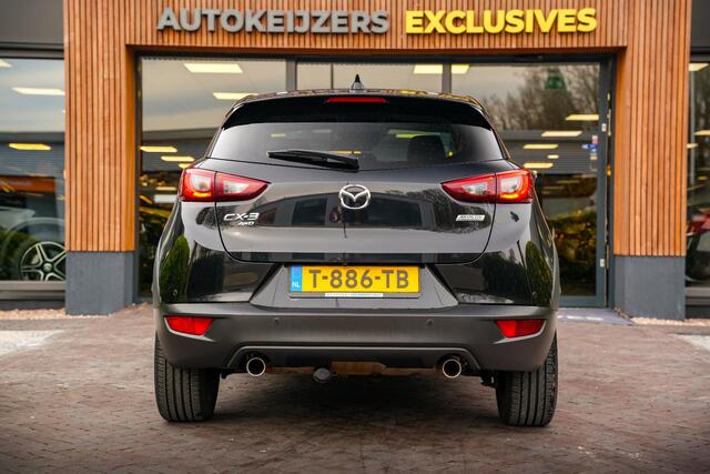 Mazda CX-3 2.0 SkyActiv-G 150 GT-M 4WD Navi Camera Cruise Stuurverw. Stoelverw. Leer Keyless