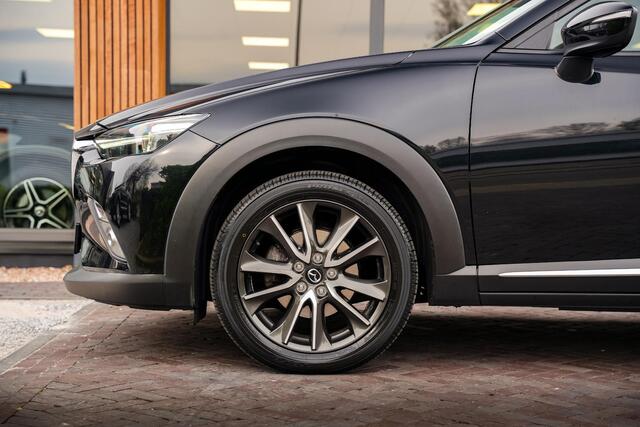 Mazda CX-3 2.0 SkyActiv-G 150 GT-M 4WD Navi Camera Cruise Stuurverw. Stoelverw. Leer Keyless