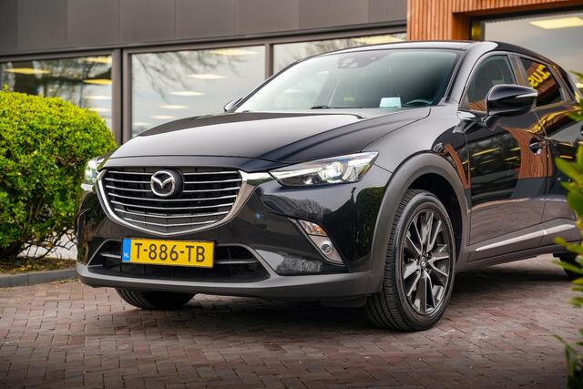 Mazda CX-3 2.0 SkyActiv-G 150 GT-M 4WD Navi Camera Cruise Stuurverw. Stoelverw. Leer Keyless