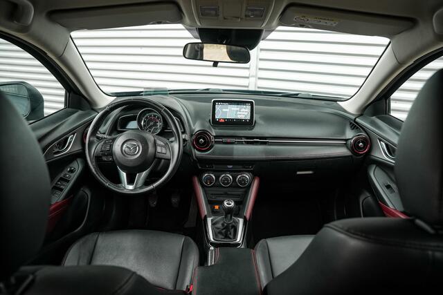 Mazda CX-3 2.0 SkyActiv-G 150 GT-M 4WD Navi Camera Cruise Stuurverw. Stoelverw. Leer Keyless