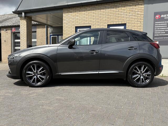 Mazda CX-3 2.0 SAG Skyactiv GT TREKHAAK-CAMERA-LEDER BEKLEDING