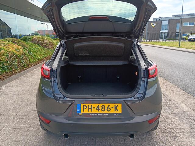 Mazda CX-3 2.0 SkyActiv-G 120 GT-Luxury AUTOMAAT, Leder, Navi, Clima, Head-up, etc. incl. 12 MND BOVAGGARANTIE