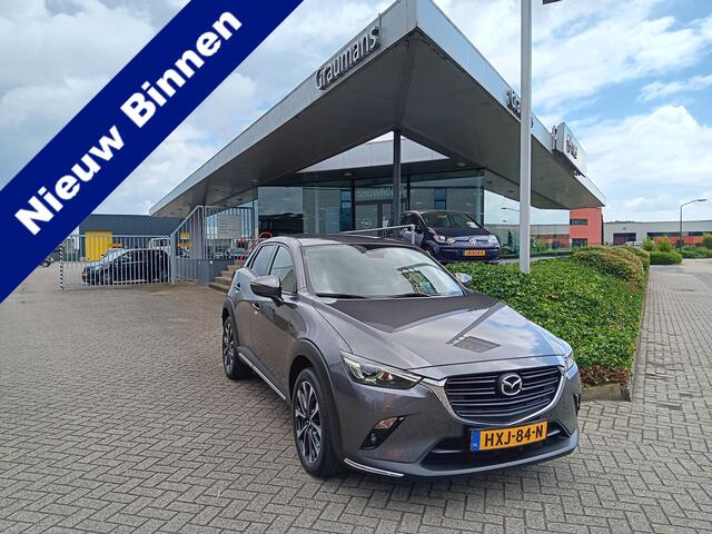Mazda CX-3 2.0 SkyActiv-G 120 GT-M Line AUTOMAAT, Navi, Clima, Head-up, 18" etc. incl. 12 MND BOVAGGARANTIE
