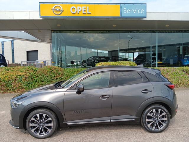 Mazda CX-3 2.0 SkyActiv-G 120 GT-M Line AUTOMAAT, Navi, Clima, Head-up, 18" etc. incl. 12 MND BOVAGGARANTIE