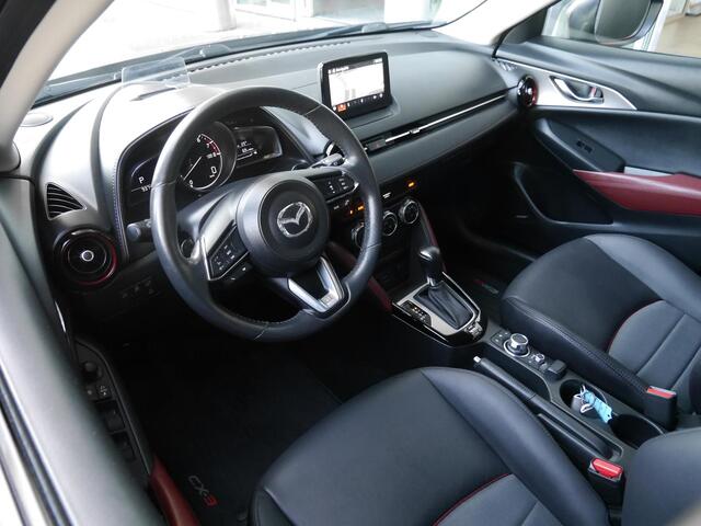 Mazda CX-3 2.0 SkyActiv-G 150PK GT-M 4WD | Navigatie | Stuur en Stoelverwarming | Trekhaak | Head up display | Trekhaak | Keyless entry en start | Climate control | Lederen bekleding