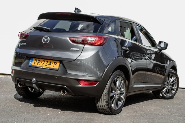 Mazda CX-3 2.0 SkyActiv-G 120 GT-Luxury Trekhaak/ Lederen int./ Stoelverwarming/ Cruise control