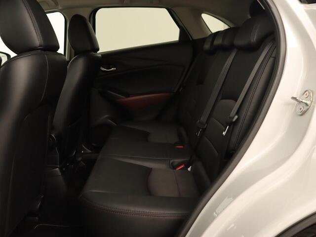 Mazda CX-3 2.0 SkyActiv-G 120 GT-M | Leder | Camera | Stoelverwarming | Dode hoek | Adaptive Cruise | Navigatie | Head-up | Keyless