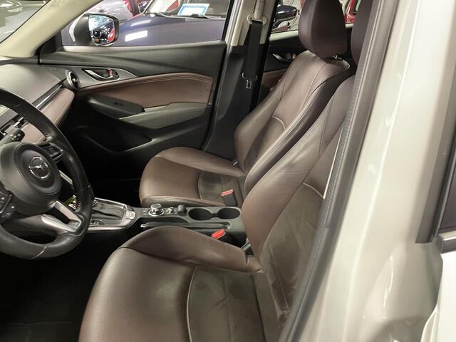 Mazda CX-3 2.0 SkyActiv-G 120 GT-Luxury , Automaat, Trekhaak, Bruin Leder, Cruise, PDC, Camera, LKA, NAVI, Stoelverwarming, HUD