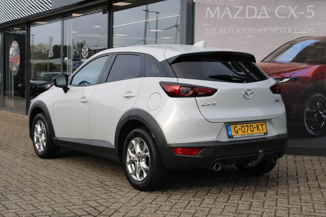 Mazda CX-3 2.0 SkyActiv-G 120 TS+ , Trekhaak, Navi, Clima, Cruise, Bluetooth, Stoelverwarming, LMV 16 Inch, PDC, LKA, BSM