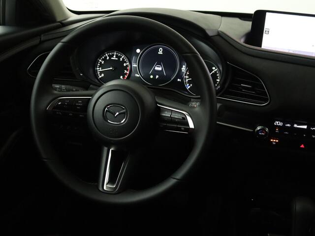 Mazda CX-30 2.5 e-SkyActiv-G M Hybrid Nagisa automaat DEMO | Navigatie | Camera | LM velgen | Half leder | Elektrisch verstelb. bestuurdersstoel met geheugen |